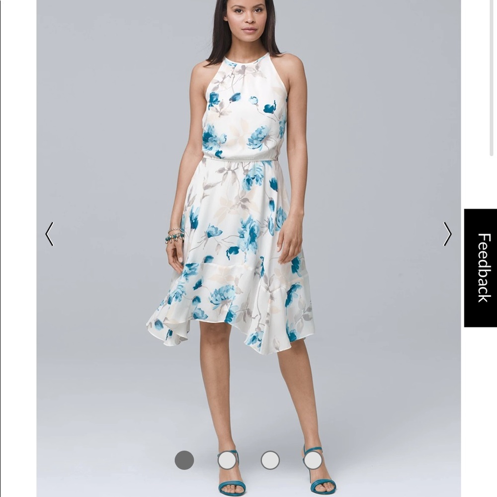 WHBM summer floral dress